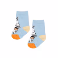 Nordic Buddies Moomintroll Baby Socks, Double Pack