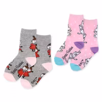 Nordic Buddies Snorkmaiden and Little My Kids Socks, Double Pack