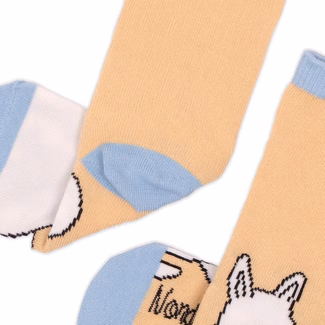 Skarpetki dziecięce Nordic Buddies Moomintroll – beżowe