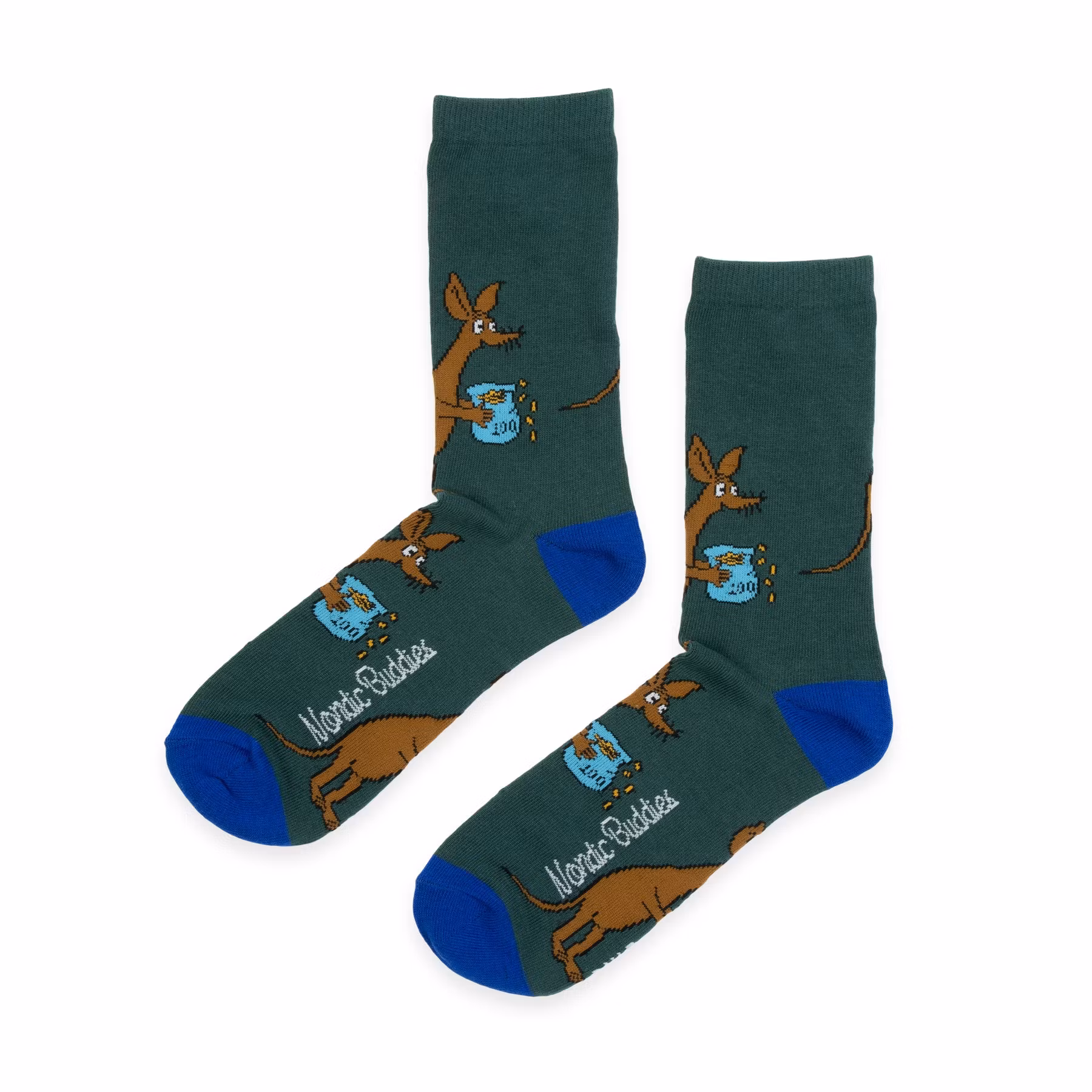 Nordic Buddies Sniff Business Herensokken, Groen