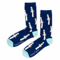 Nordic Buddies Hattifatteners Men Socks, Blue