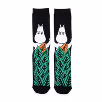 Nordic Buddies Moomin 80 Men's Socks, Black