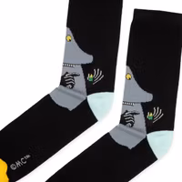 Nordic Buddies The Groke Men's Socks, Black