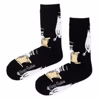 Nordic Buddies Moominpappa Men Socks, Black