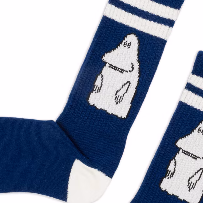 Nordic Buddies The Groke Herren Socken Hockey Championship Edition, Blau/Weiß