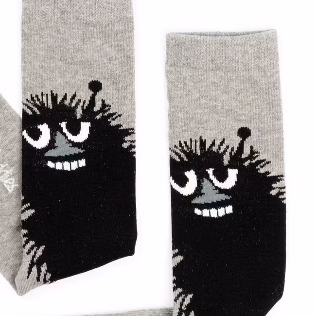 Chaussettes pour homme Nordic Buddies Stinky Pranking, grises