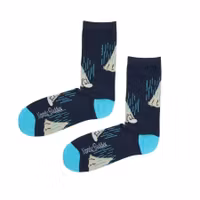 Nordic Buddies Moomin Tent Men's Socks, Blue