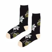 Nordic Buddies Moomin Adventure Men's Socks, Black