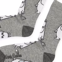 Nordic Buddies Moomintroll Grumpy Men Socks, Grey