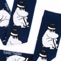 Nordic Buddies Moominpappa Wondering Men Socks, Navy