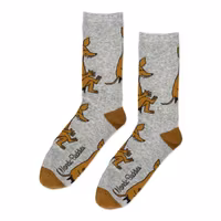 Nordic Buddies Sniff Men's Socks, Grey