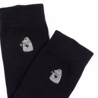 Nordic Buddies The Groke's Evening Walk Embroidery, Black/Yellow/Turquoise