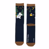 Nordic Buddies Moomin Evening Adventure Men's Socks, Blue