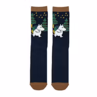 Nordic Buddies Moomin Evening Adventure Men's Socks, Blue