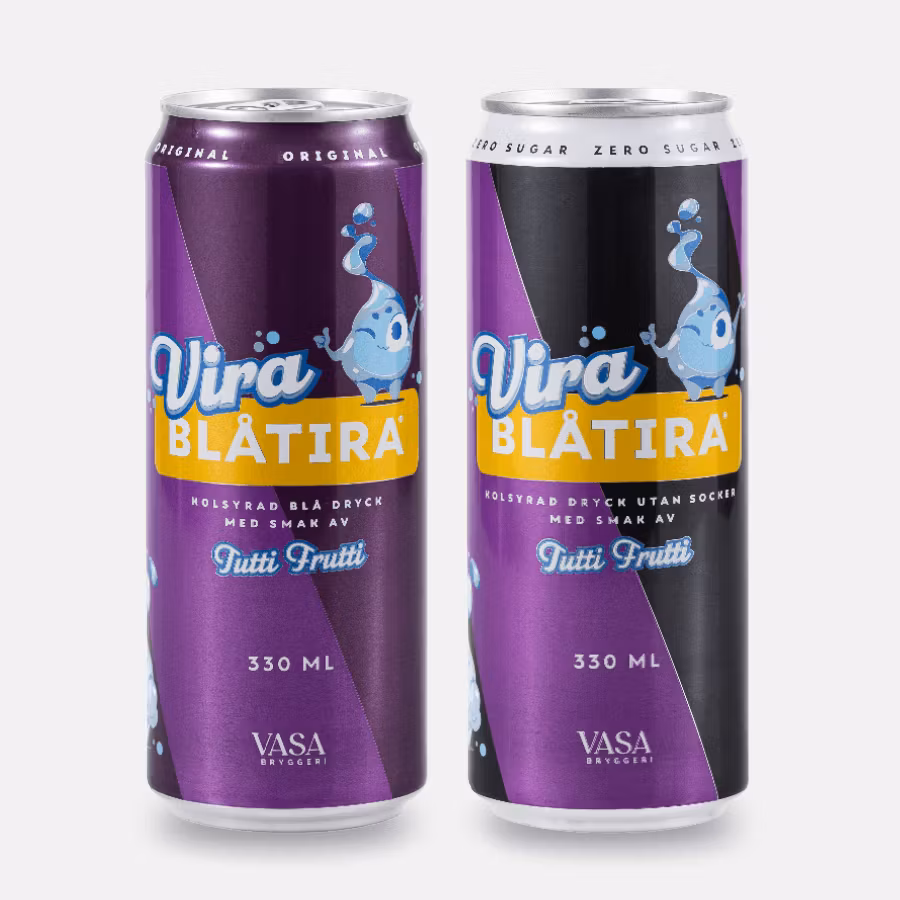 Vasa Bryggeri Vira Blåtira Original - 33 cl