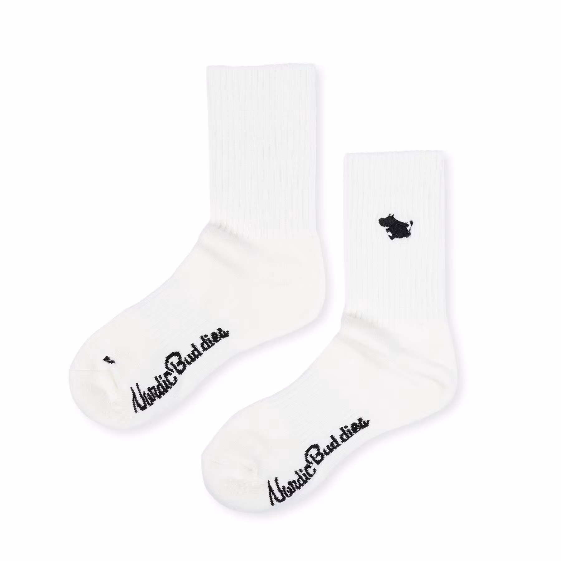 Nordic Buddies Moomin Classics Women's Tennis Socks - White