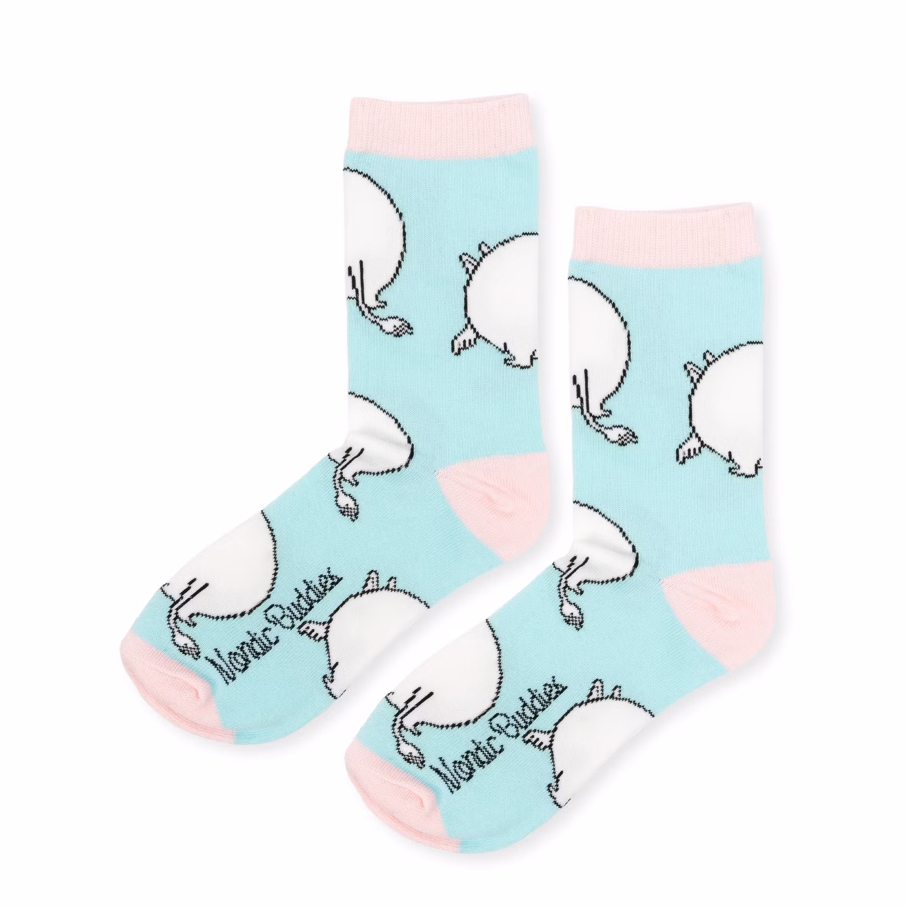 Nordic Buddies Moomintroll Butt Women's Socks - Mint
