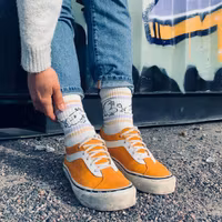 Nordic Buddies Moomintroll Women's Retro Socks - White, Lilac and Peach