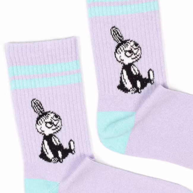 Nordic Buddies Little My Women's Retro Socks - Purple & Blue