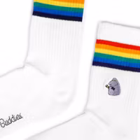 Nordic Buddies The Groke Women's Retro Socks - White