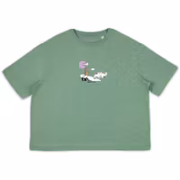 Nordic Buddies Sniff Organic Premium T-Shirt Women, Green