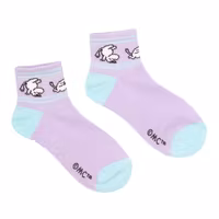 Nordic Buddies Moomintroll Women´s Retro Ankle Socks - Lilac and Blue