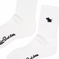 Nordic Buddies Moomin Classics Women's Tennis Socks - White
