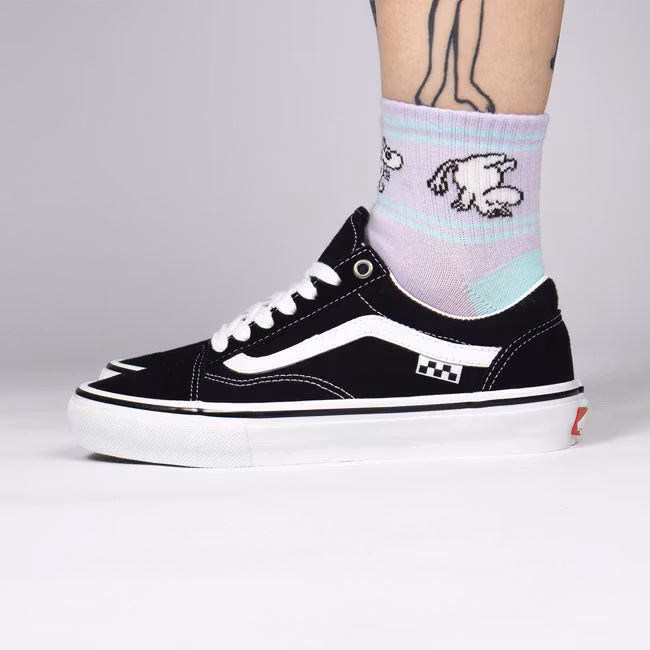 Nordic Buddies Moomintroll Women´s Retro Ankle Socks -  Lilac and Blue