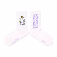 Nordic Buddies Snorkmaiden Dancing Women's Retro Socks - Pink