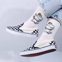 Nordic Buddies Snorkmaiden Dancing Women's Retro Socks - Pink