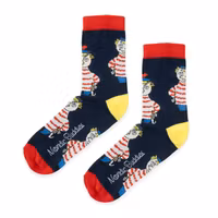 Nordic Buddies Too-Ticky Women's Socks - Blue
