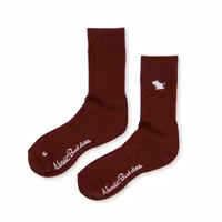 Nordic Buddies Moomin Classics Women's Tennis Socks - Burgundy