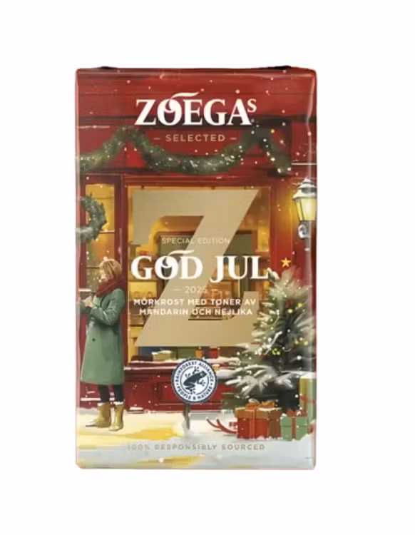 Zoégas Christmas Coffee 2025, Ground Coffee -  450g