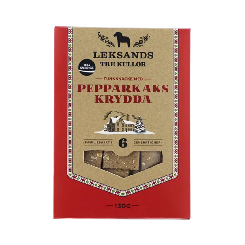 Leksands Thin Crispbread With Gingerbread Spice - 130 grams