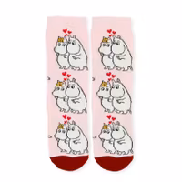 Nordic Buddies Moomin In Love Women's Socks - Pink