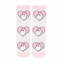 Nordic Buddies Moomintroll Love Women's Socks - White & Pink