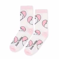 Nordic Buddies Moomintroll Love Women's Socks - White & Pink