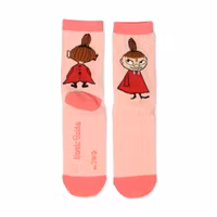 Nordic Buddies Little My's Butt Women’s Socks - Pink and Red