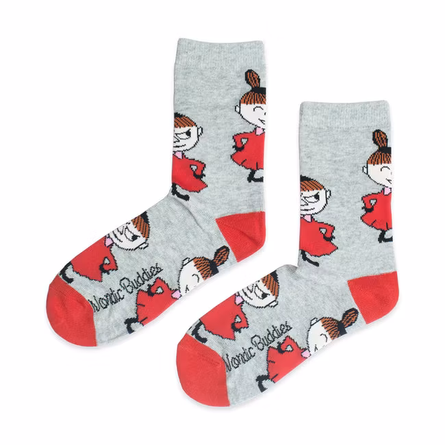 Nordic Buddies Little My Women´s Socks - Grey