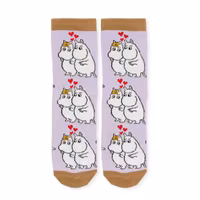 Nordic Buddies Moomin In Love Women's Socks - Lilac