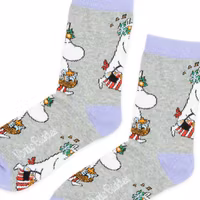 Nordic Buddies Moominmamma Errands Women's Socks - Grey