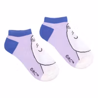 Nordic Buddies Moomintroll Women's Ankle Socks - Lilac, Purple and White