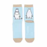 Nordic Buddies Moomintroll Butt Women's Socks - Blue