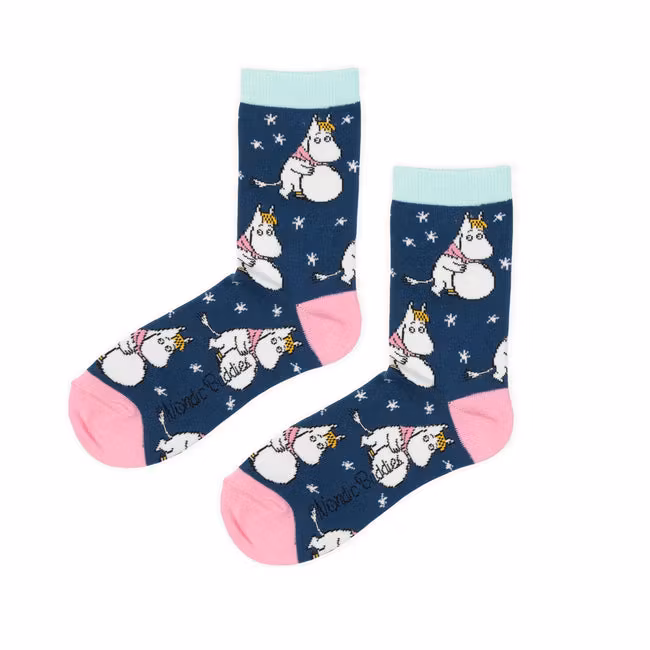 Nordic Buddies Snorkmaiden Winter Women's Socks - Blue