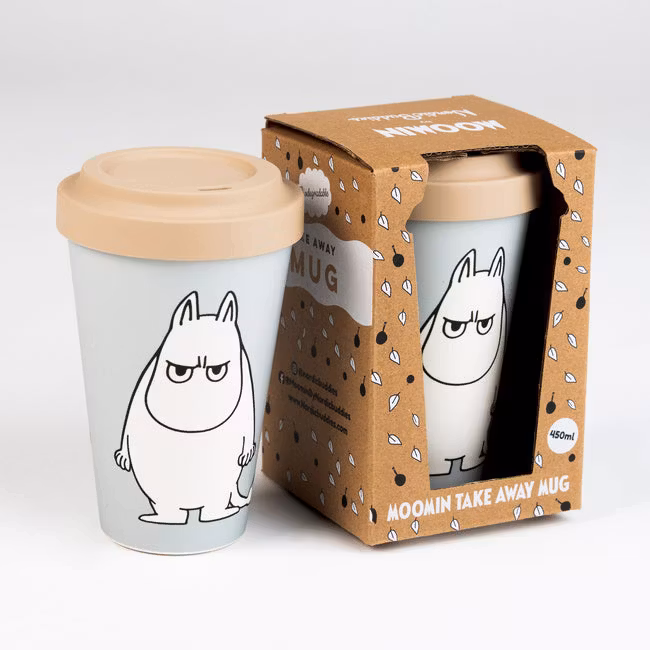 Nordic Buddies Moomintroll's Temper Take Away Mug - 450 ml