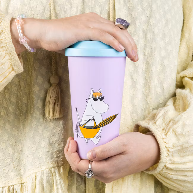 Nordic Buddies Snorkmaiden at the Beach Take Away Mug - 450 ml