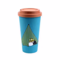 Nordic Buddies Moomintroll and Snufkin Camping Take Away Mug - 450 ml