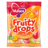 Malaco Fruity Drops Fruity Mix - 170g
