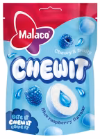 Malaco Chewit Blue Raspberry - 115g