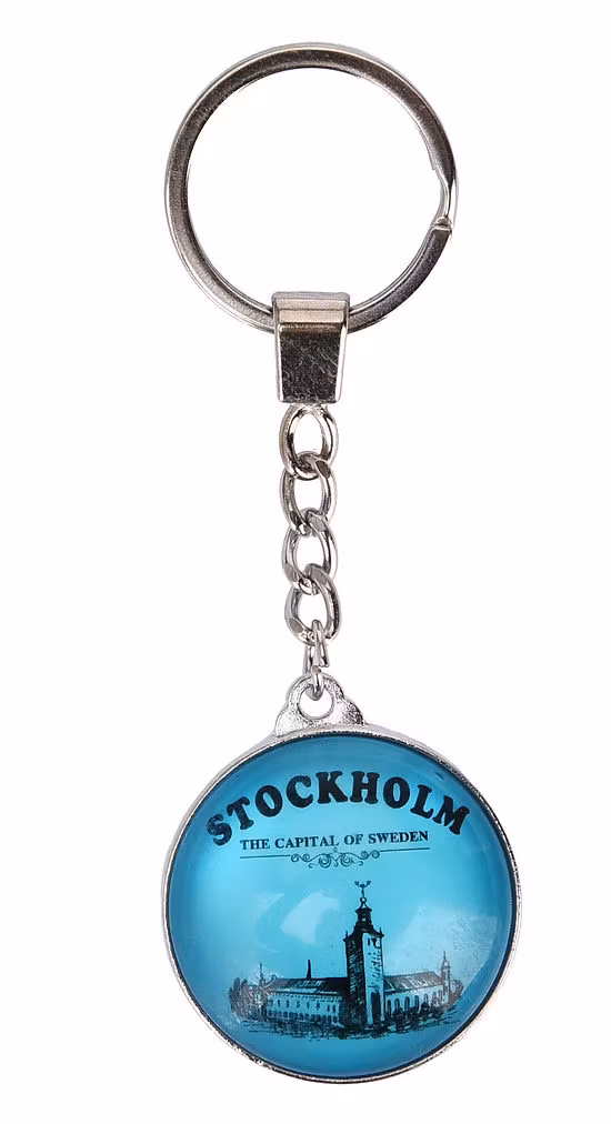 Robin Ruth Round Glass Key Holder - Stockholm